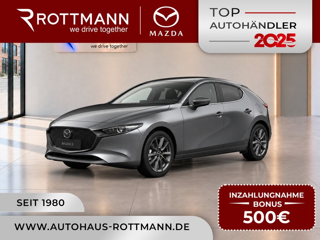 Mazda 3 2027 140ps Aut. EXCLUSIVE-Line 360°K BOSE ACC