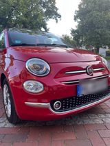 Fiat 500C 0.9 8V TwinAir Turbo Lounge C Red Cabrio - Fiat 500C mit Benzin-Antrieb: Rot
