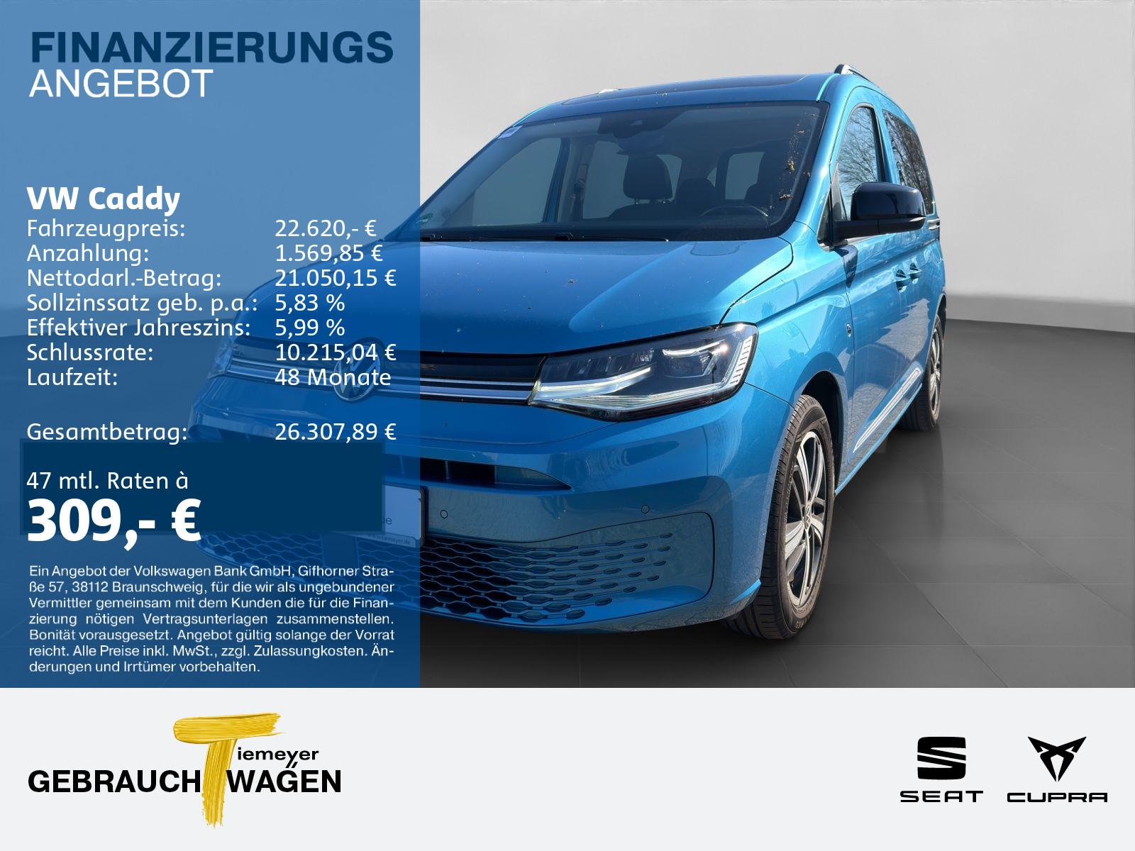 Volkswagen Caddy 2.0 TDI MOVE AHK PANO KAMERA SITZHZ ACC