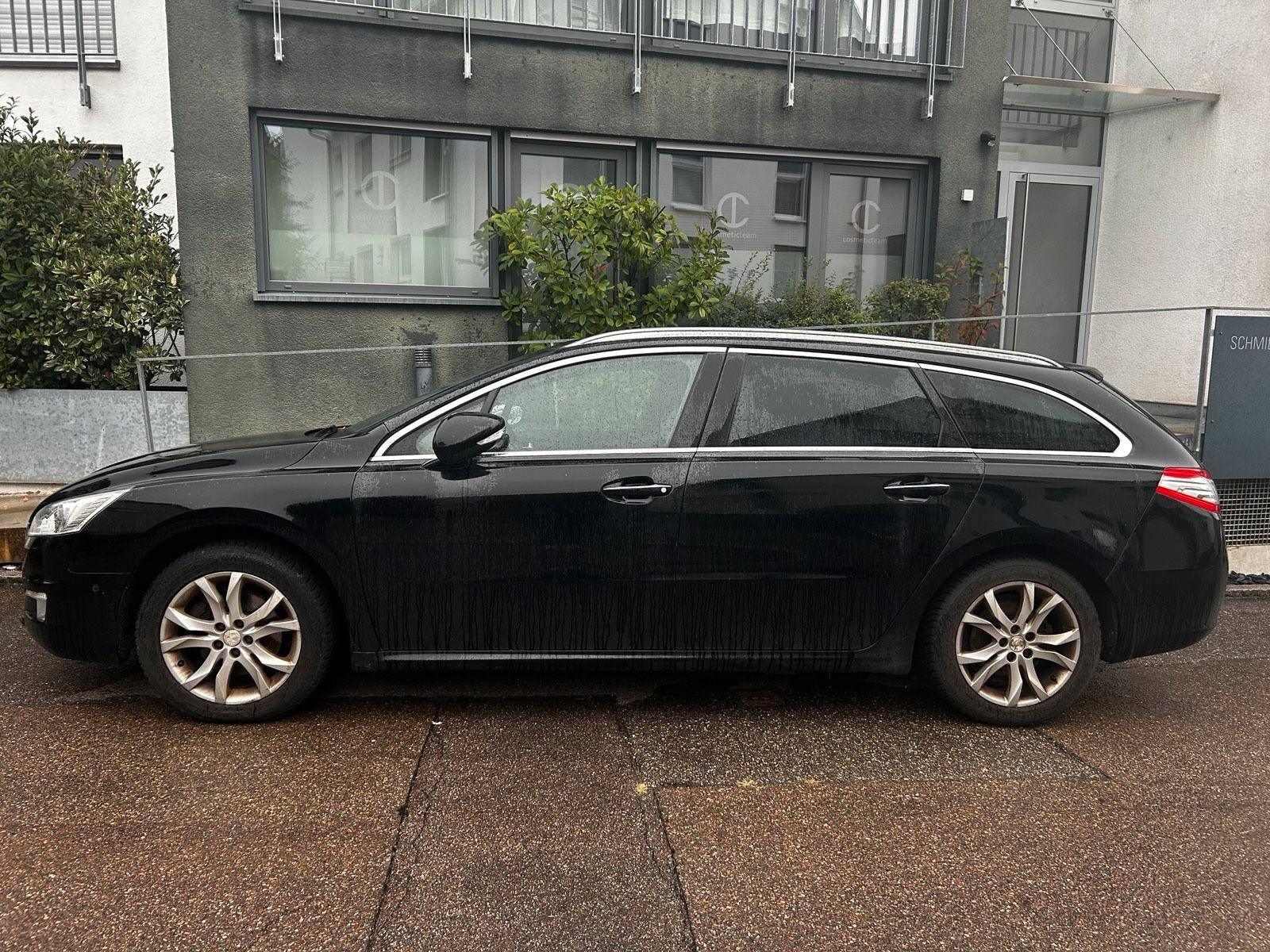 Peugeot 508 2012 — rear view