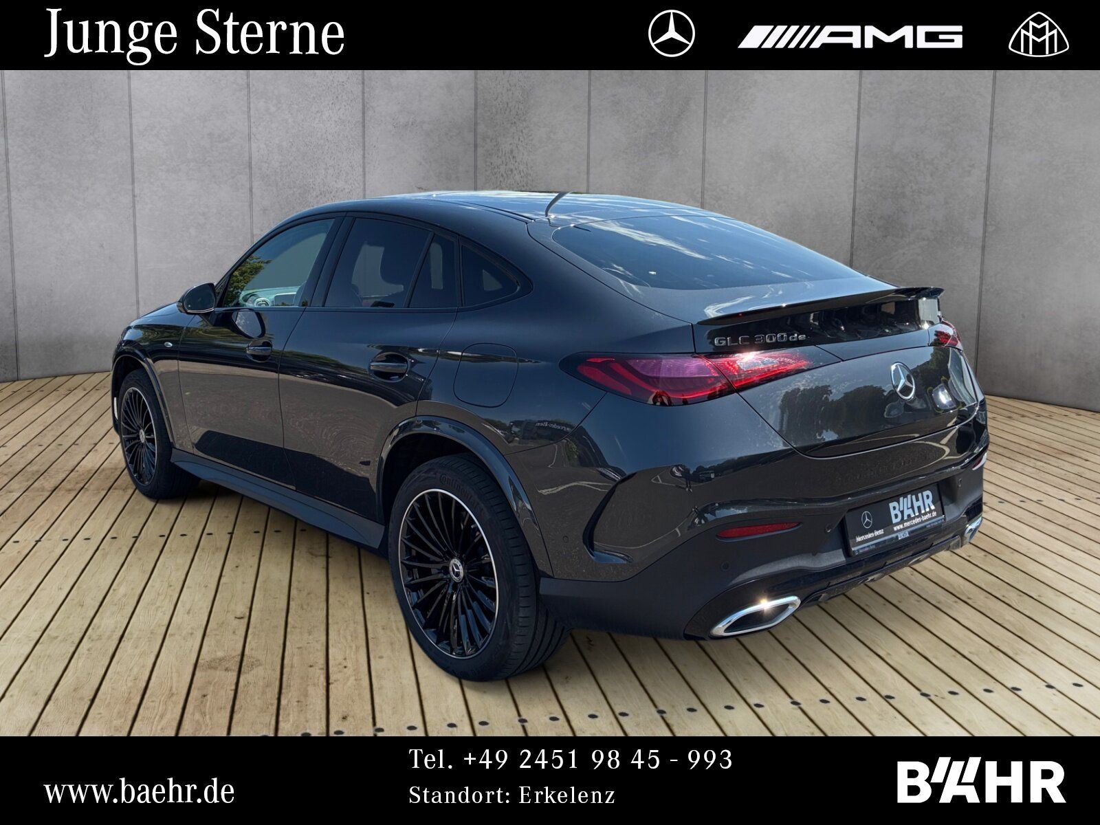 Mercedes-Benz GLC 300 de 4M Coupé AMG Night AHKDistronic LM20 foto 3