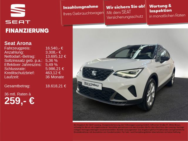 SEAT Arona FR 1.0 TSI AHK LED NAV KAM PARKLENK APP