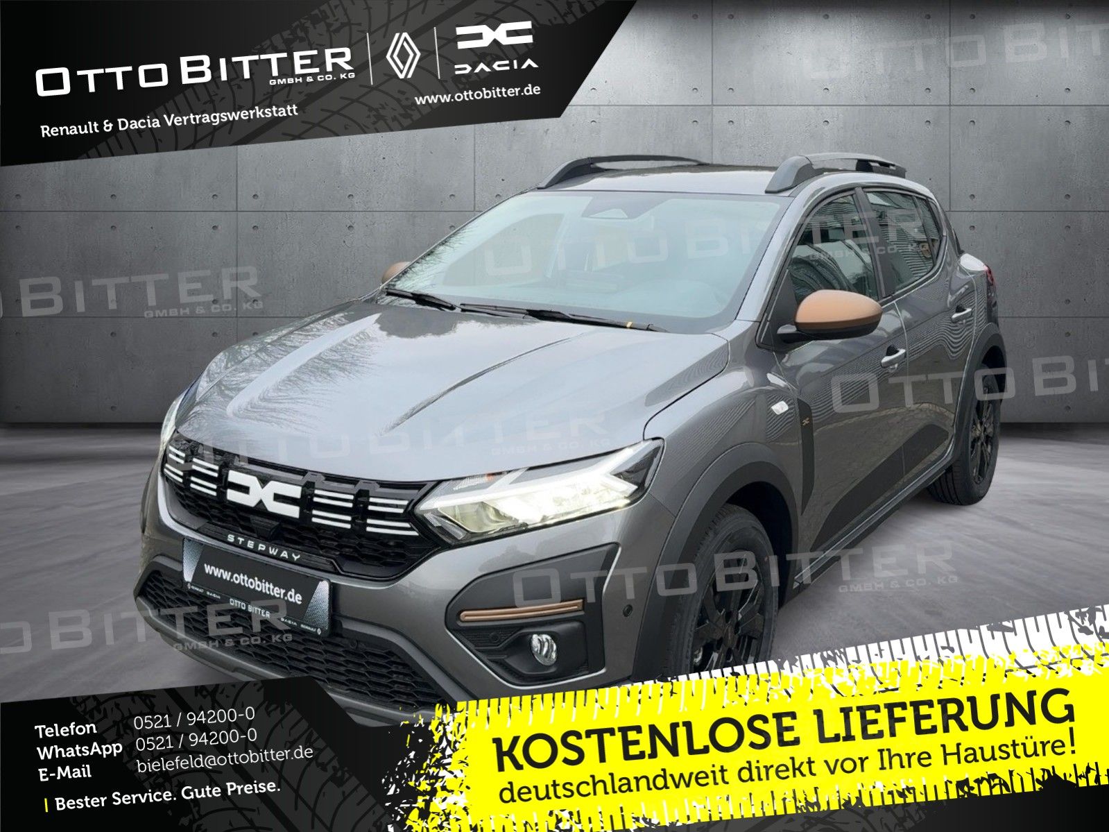 Dacia Sandero Stepway Extreme TCe90 AUTOMATIK SITZH