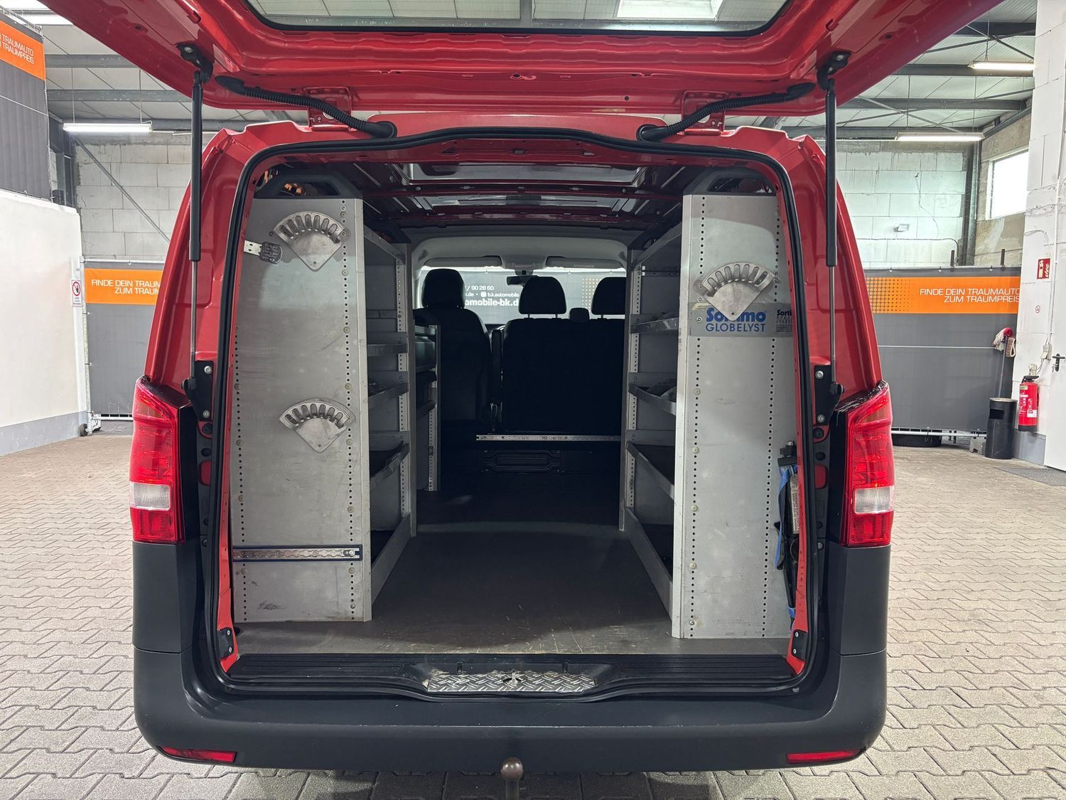 Fahrzeugabbildung Mercedes-Benz Vito 116 CDI lang Sortimo#Navi#Klima#Temp.