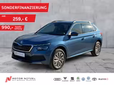 Skoda Kamiq 1.5 TSI DSG CLEVER LED+NAV+APP+SHZ+AHK+RFK - blaue Skoda Kamiq