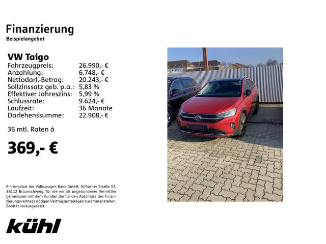 Volkswagen Taigo 1.0 TSI DSG Style Navi,Design-Paket Dach