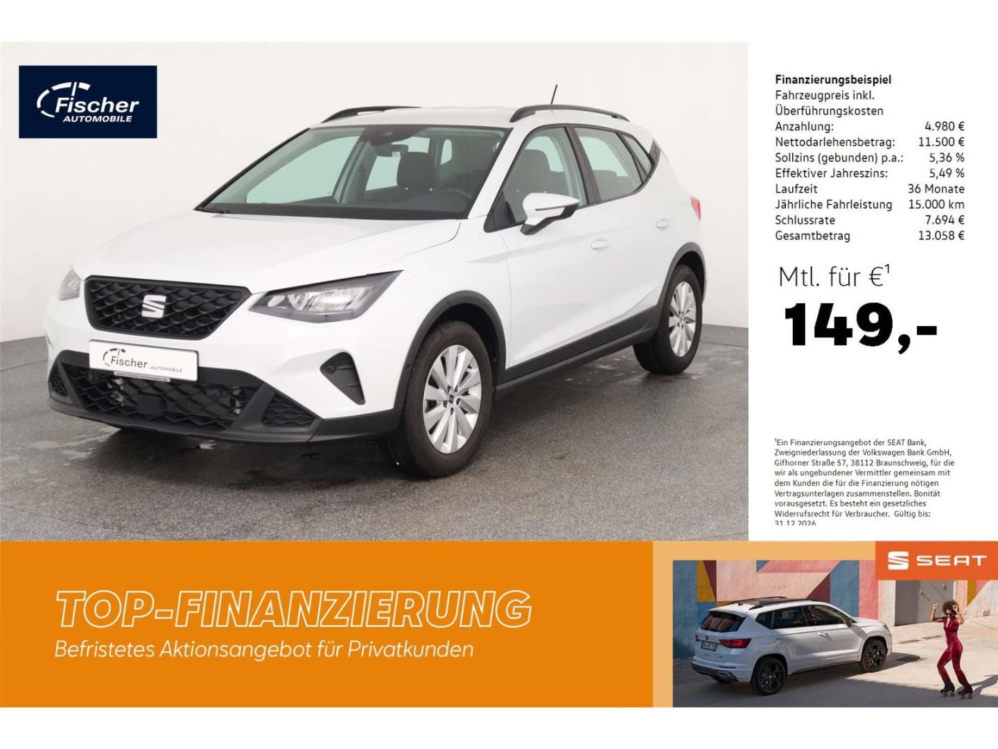 SEAT Arona 1.0 TSI Style