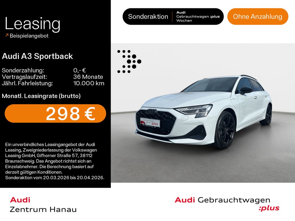 Audi A3 Sportback 40 TFSIe advanced*NAVI-PLUS*LED*KAM