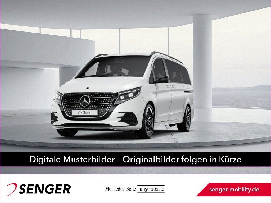 MERCEDES-BENZ V 300d Avantgarde lang AMG Distr 360° AHK2,5t 9G