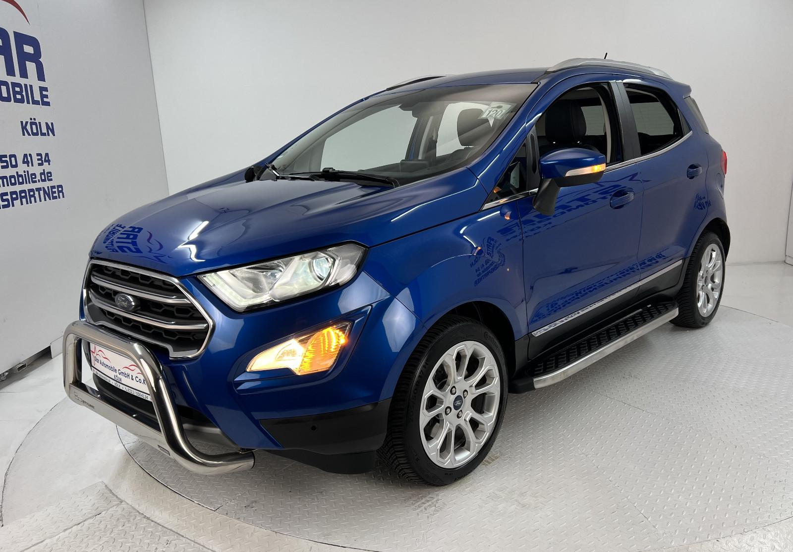 Ford EcoSport Titanium X*1,0-92kW*NAVI*SH*AHK*EU6dT