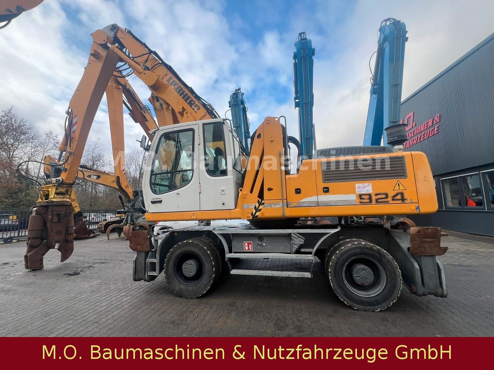 Fahrzeugabbildung Liebherr A 924 C Litronic /Schrottschere/Umschlagbagger