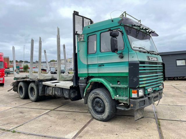 Scania R143 6x4 full spring manual 