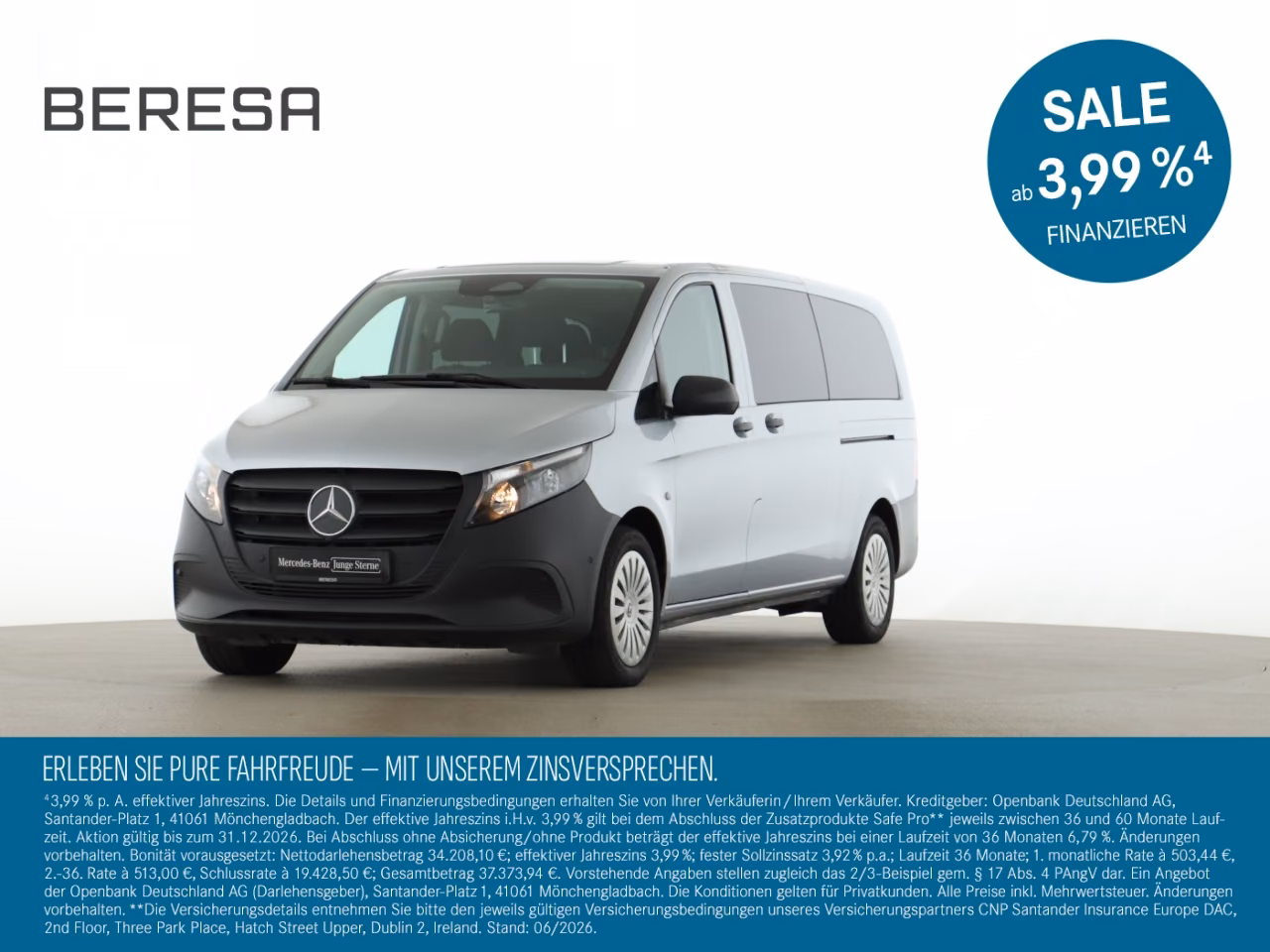 Mercedes-Benz Vito 116 CDI Tourer PRO Extralang MBUX AHK Navi