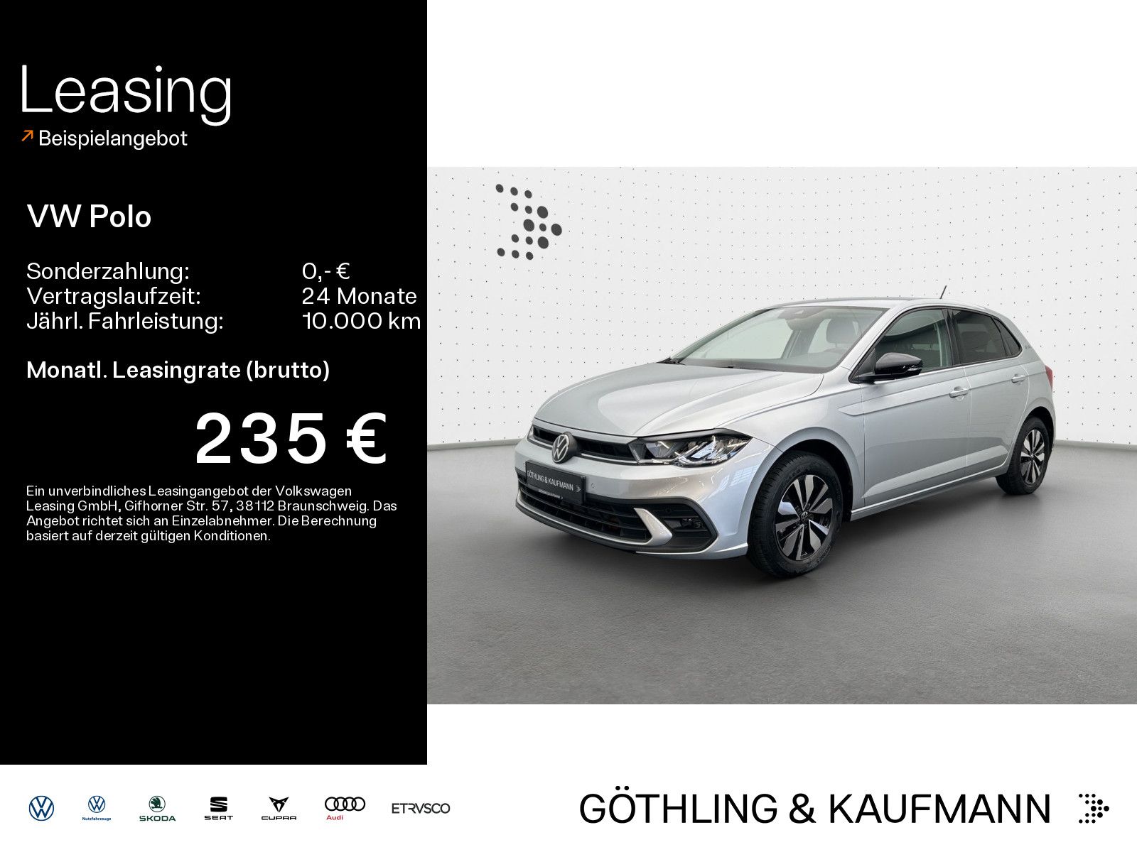 Volkswagen Polo Life GOAL 1.0 TSI DSG*NAVI*AHK*KAM*LED*Assi