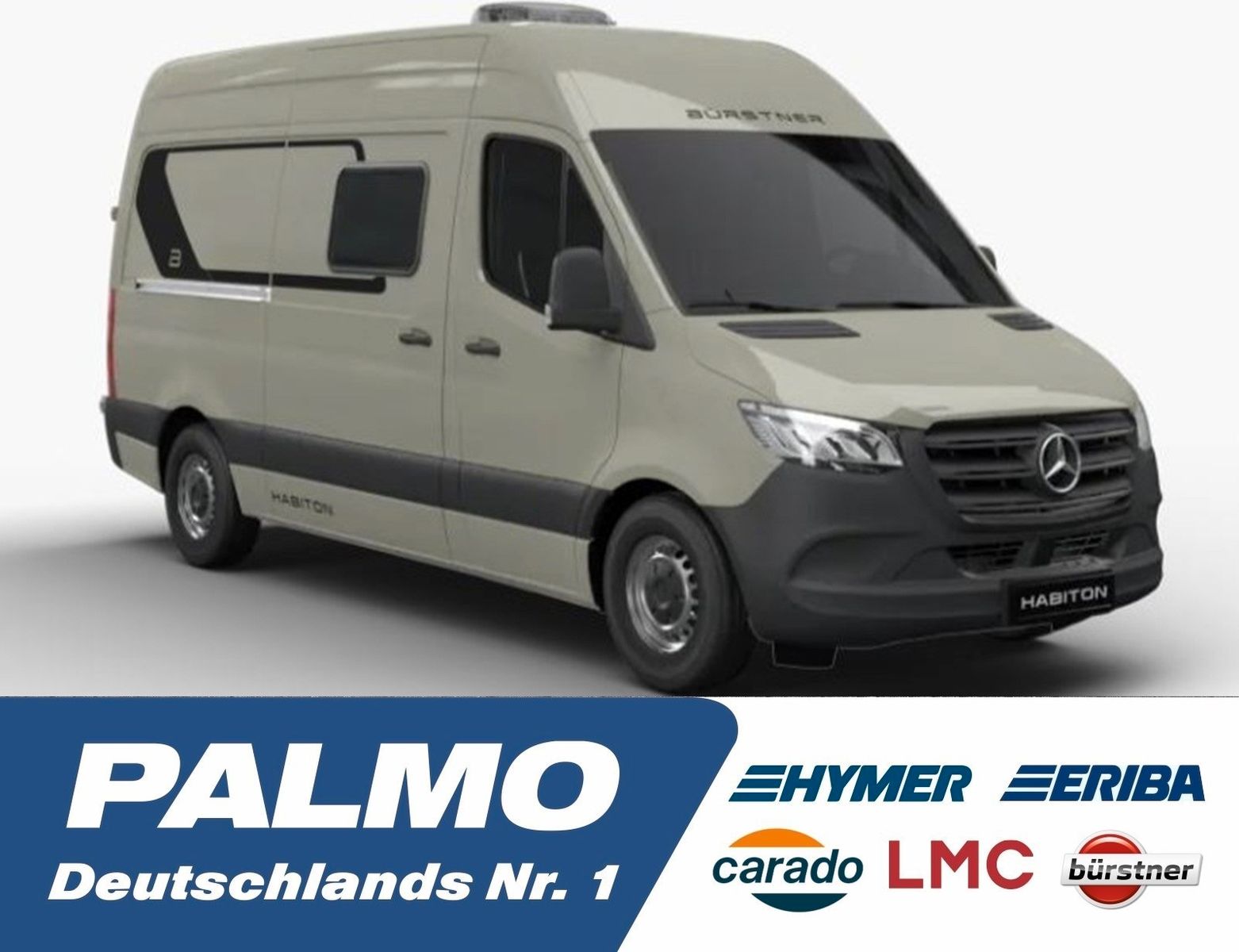 Fahrzeugabbildung Bürstner Habiton Mercedes HMX 6.0 Allrad 4x4 Schlafdach !