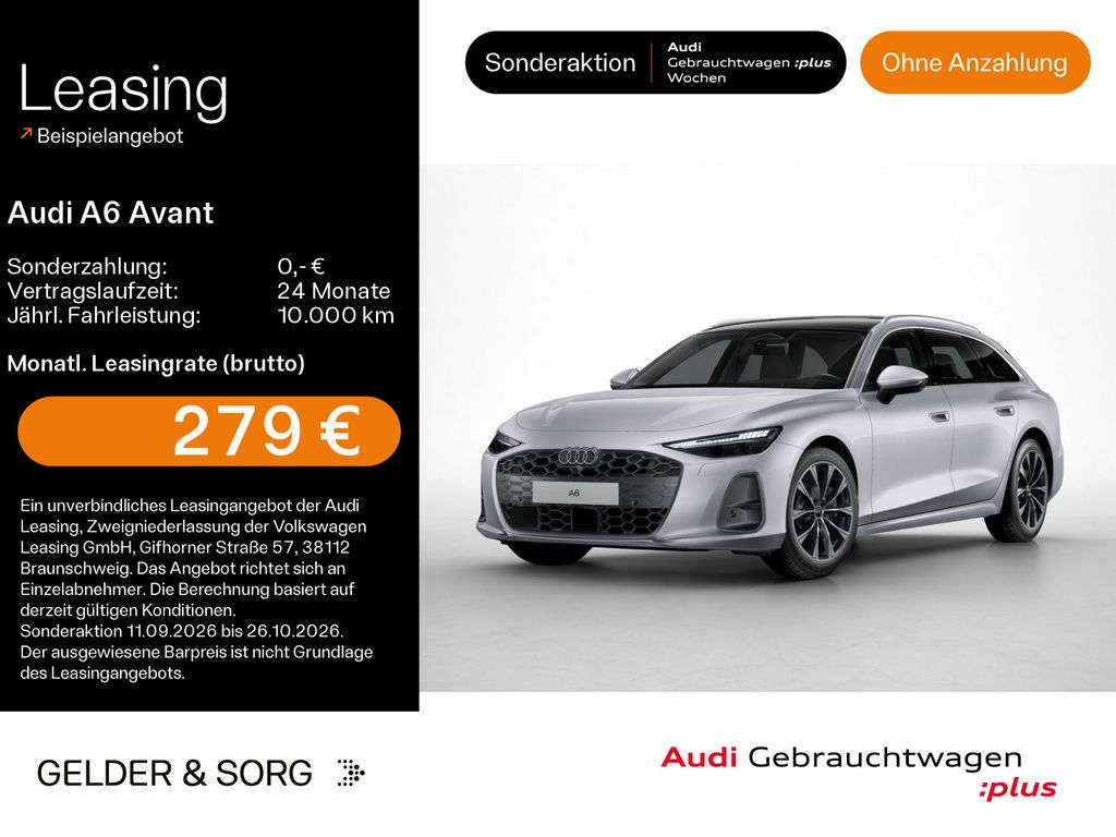 Audi A6 Avant 40 TDI quattro OhneZusatzkosten*Matrix*