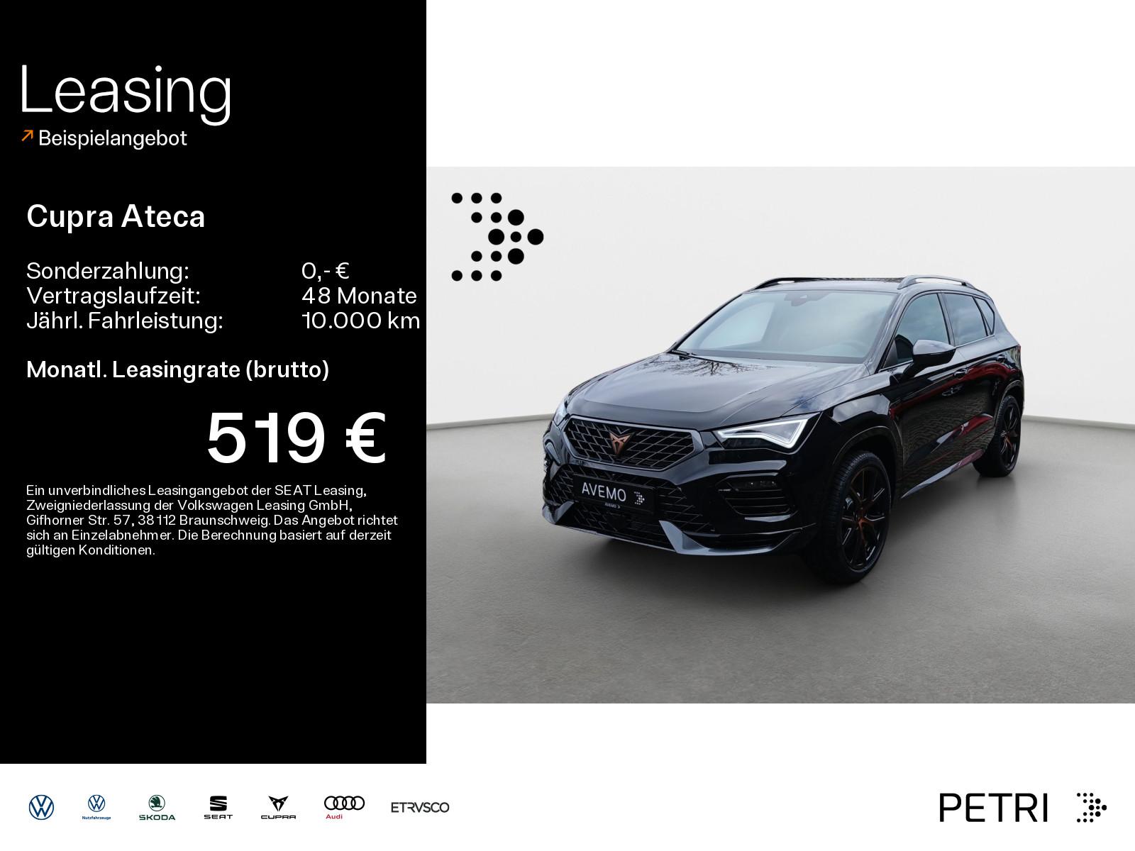 Cupra Ateca VZ 2.0 TSI *300PS* DSG*4Drive*elekt.Sitze*
