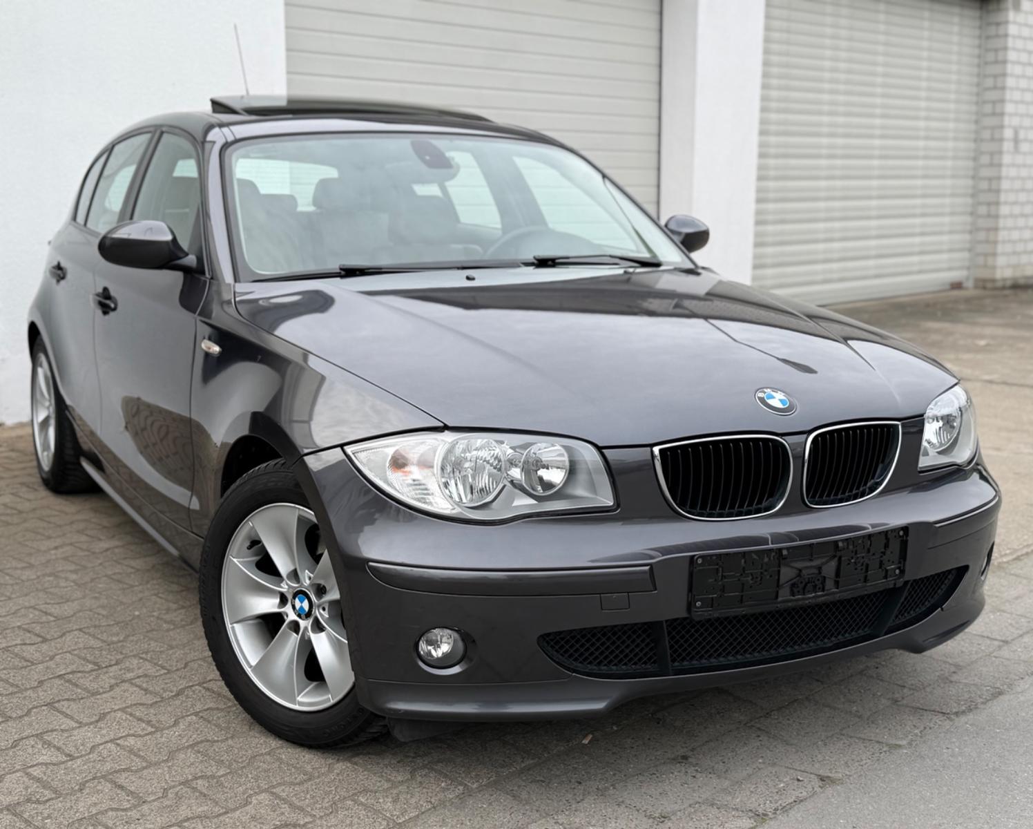BMW 120i 5trg. LEDER/SCHIEBEDACH/TÜV-NEU/KLIMA/SHZ