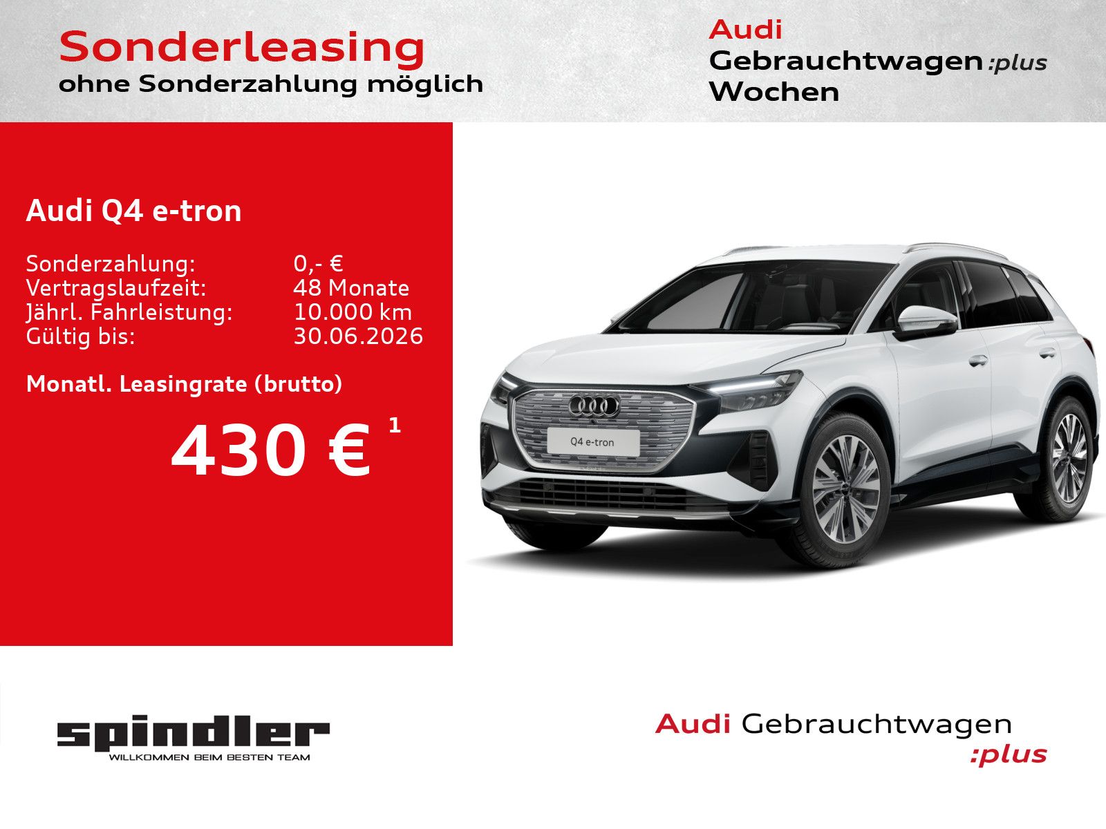 Audi Q4 e-tron advanced 45/ Standklima, AHK, LED, ACC