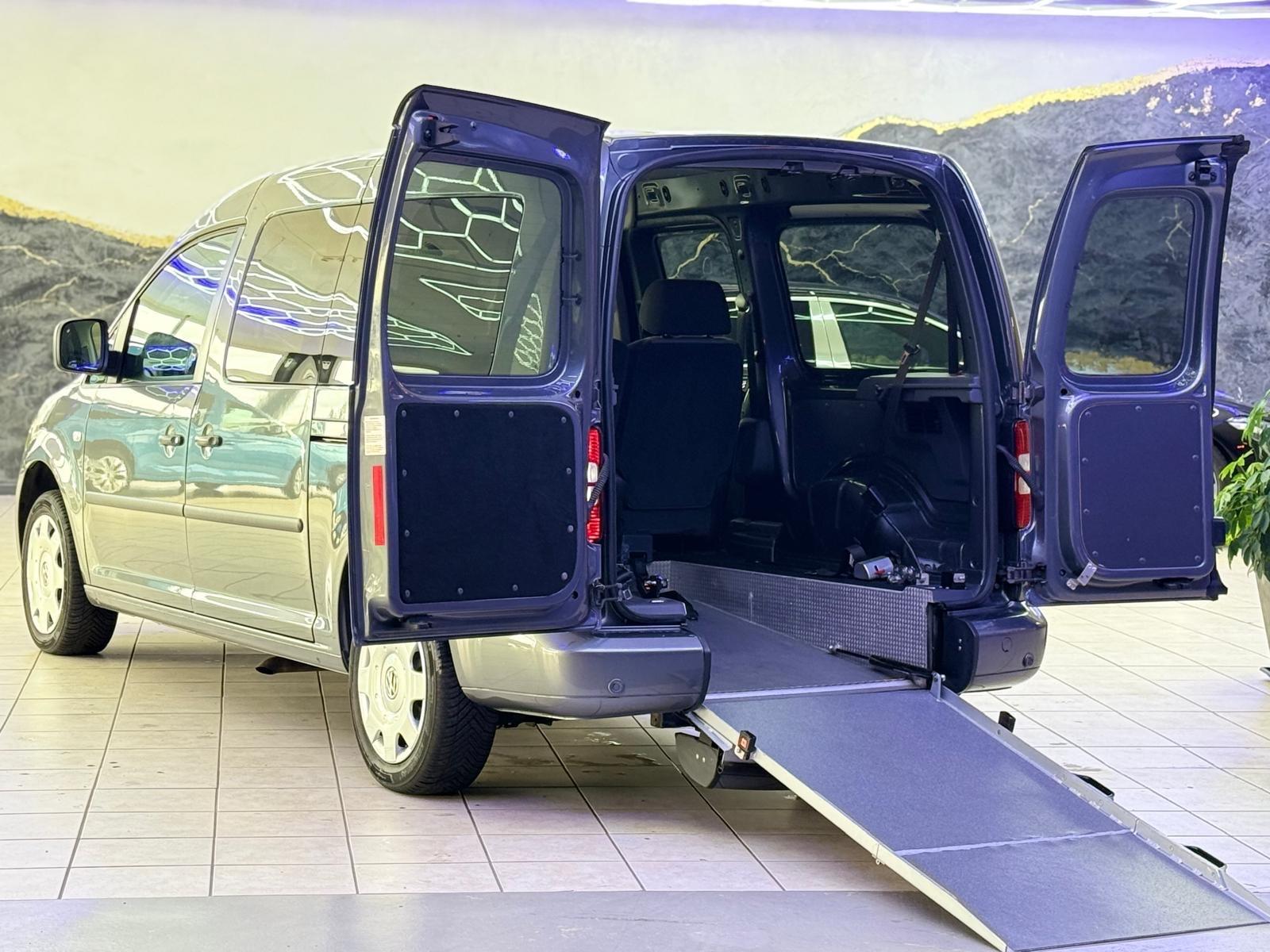 Volkswagen Caddy 1,6-Maxi-Behindertengerecht-Rampe