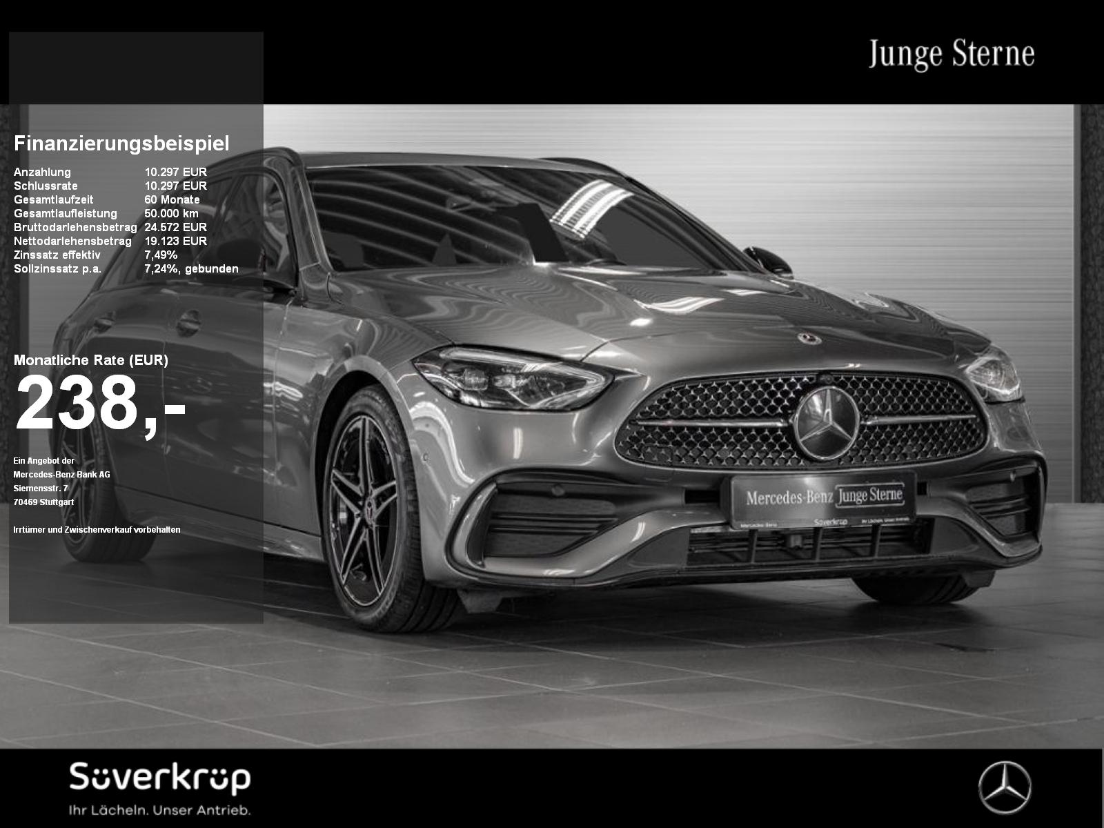 Mercedes-Benz C 200 d T // AMG NIGHT AHK KAMERA SPUR PDC SHZ