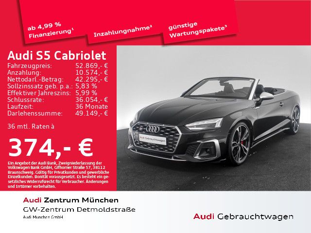 Audi S5 Cabriolet TFSI tiptr. ACC/Massage/Kamera/Navi