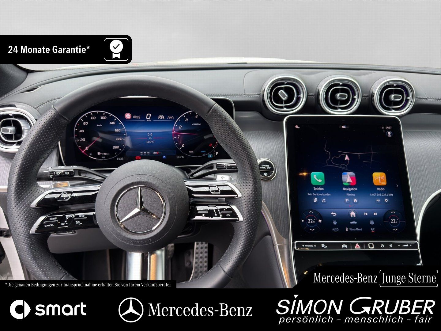 Fahrzeugabbildung Mercedes-Benz GLC 200 4M AMG Night Pano Sitzklima Massage AHK