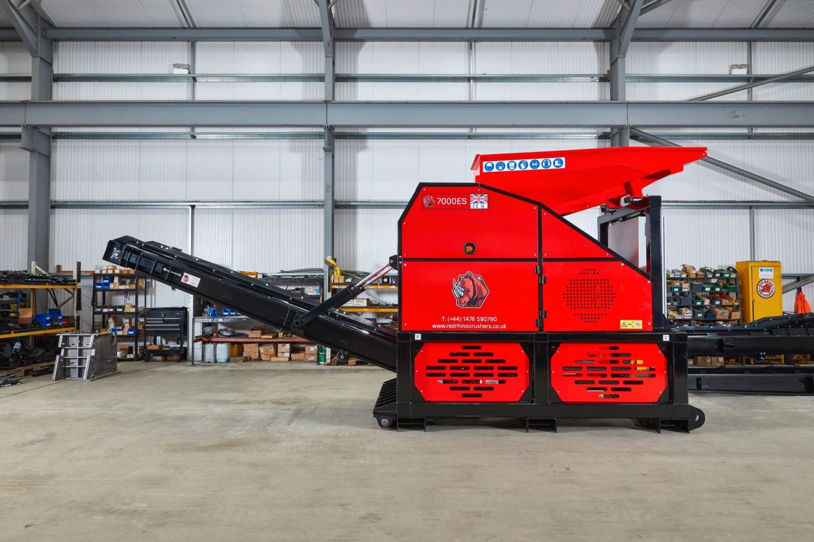 Andere Red Rhino 7000ES Elektro Stationär Backenbrecher