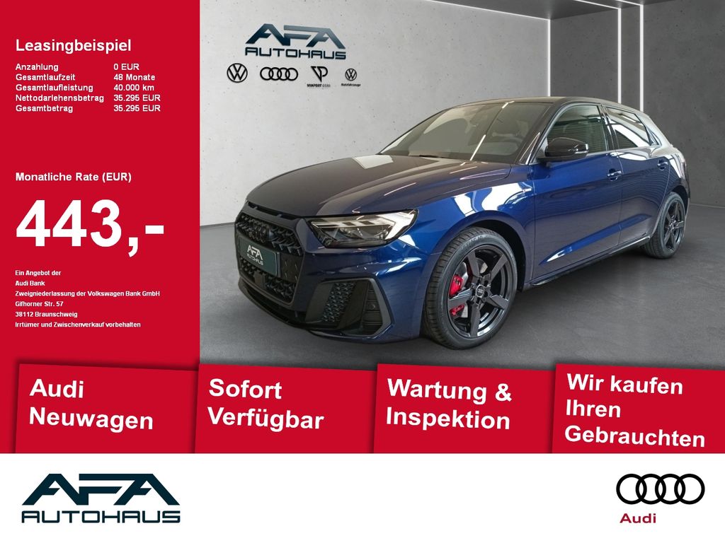 A1 SB 40 TFSI S-Line Optik schwarz*Shzg*Klima*