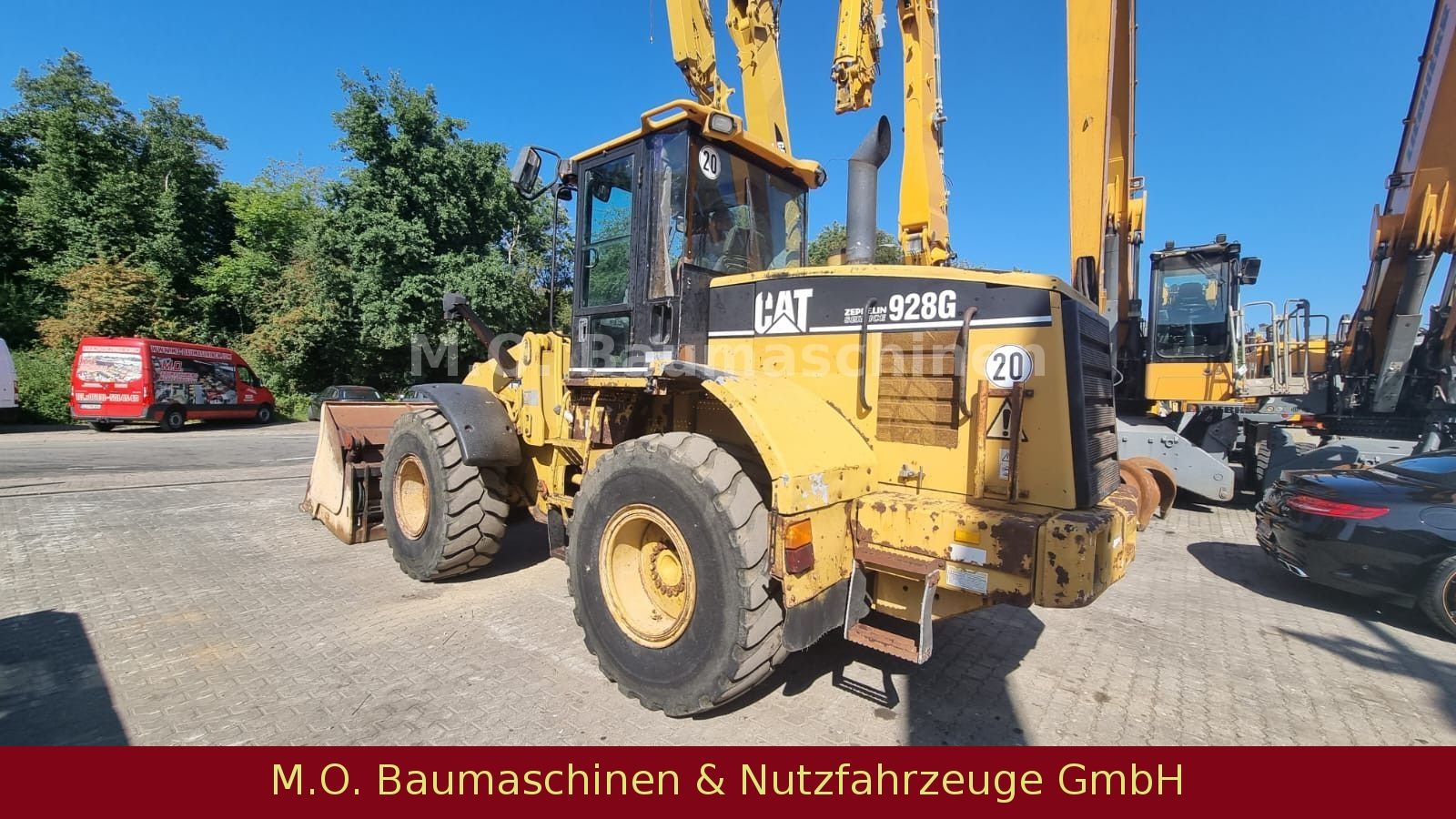 Fahrzeugabbildung CAT 928 G / Hochkippschaufel / SW /