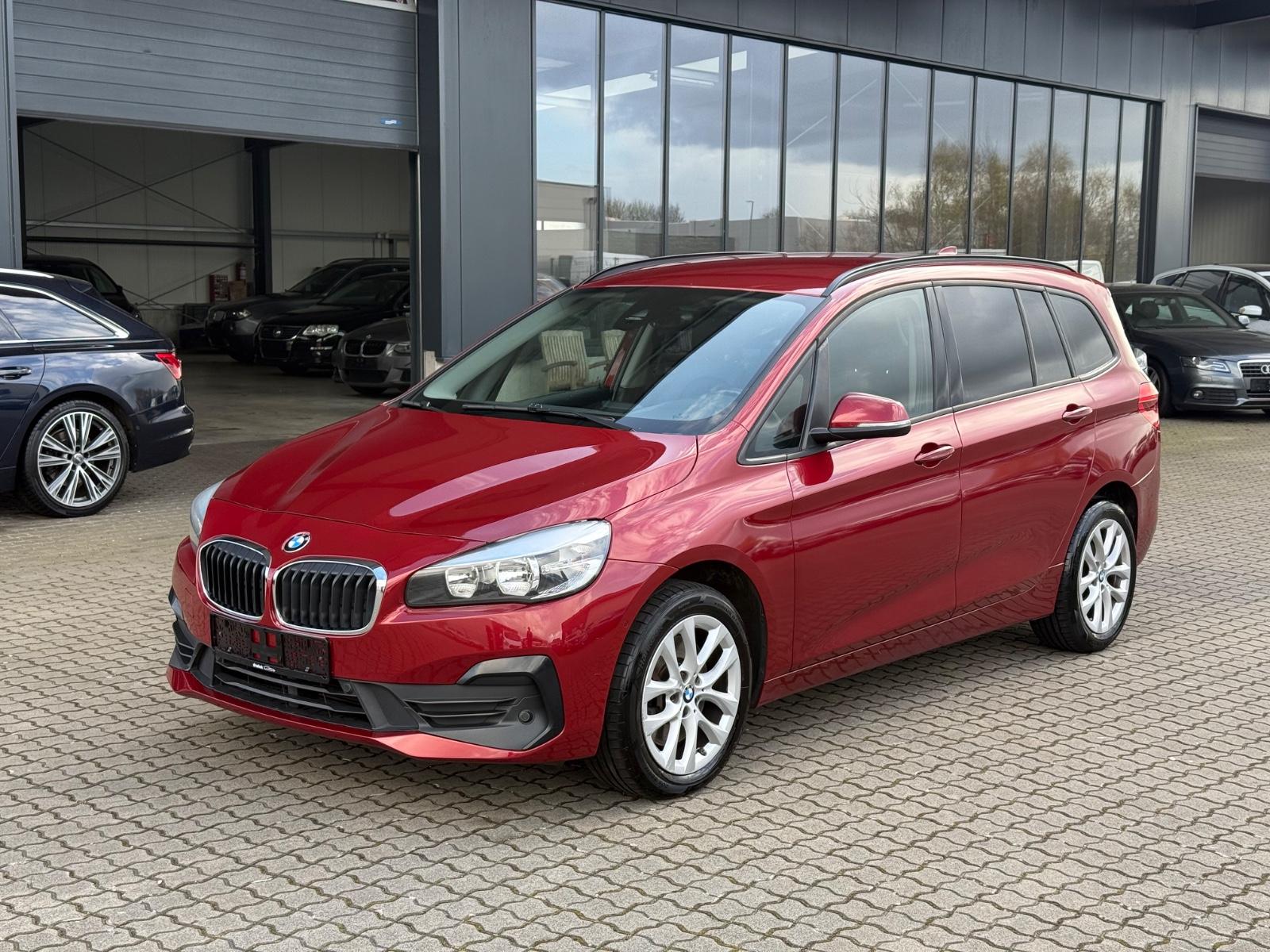 BMW 218d Gran Tourer Advantage Leder 7 Sitzer Navi