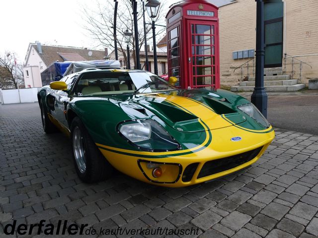 Ford GT 40 / GTD Replika mit Straßen- und H-Zul.