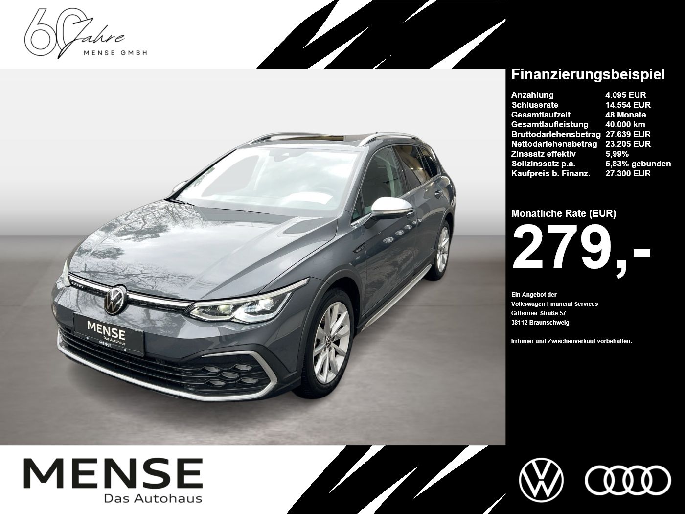 Volkswagen Golf VIII Alltrack 2.0 TDI SCR 4Motion DSG SD
