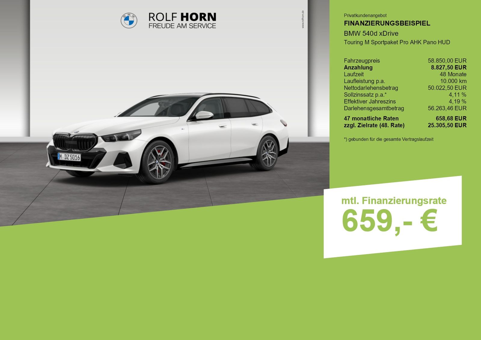 BMW 540d xDrive Touring M Sportpaket Pro AHK Pano HU foto 3