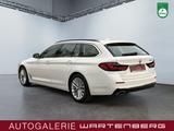 BMW 520d Touring Luxury Line/AHK/PANO/LED/LEDER/CAM/ - BMW 520: Weiß