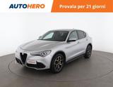 Alfa Romeo ALFA ROMEO Stelvio 2.2 Turbodiesel 190 CV AT8 Q4 - silberne Alfa Romeo Stelvio