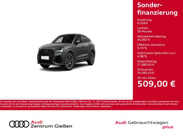 Audi Q3 Sportback 35 TDI S line Black AHK LED Navi