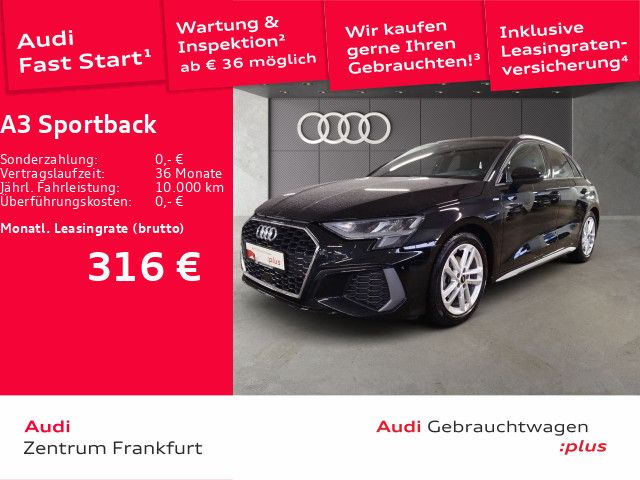 Audi A3 Sportback 35 TDI S tronic S line Navi DAB VC