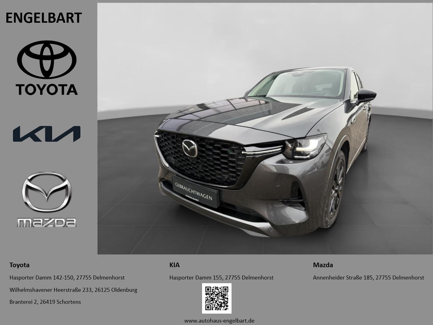 Mazda CX-60 Homura Hybrid AWD HUD-Navi-Leder-LED-ACC-A