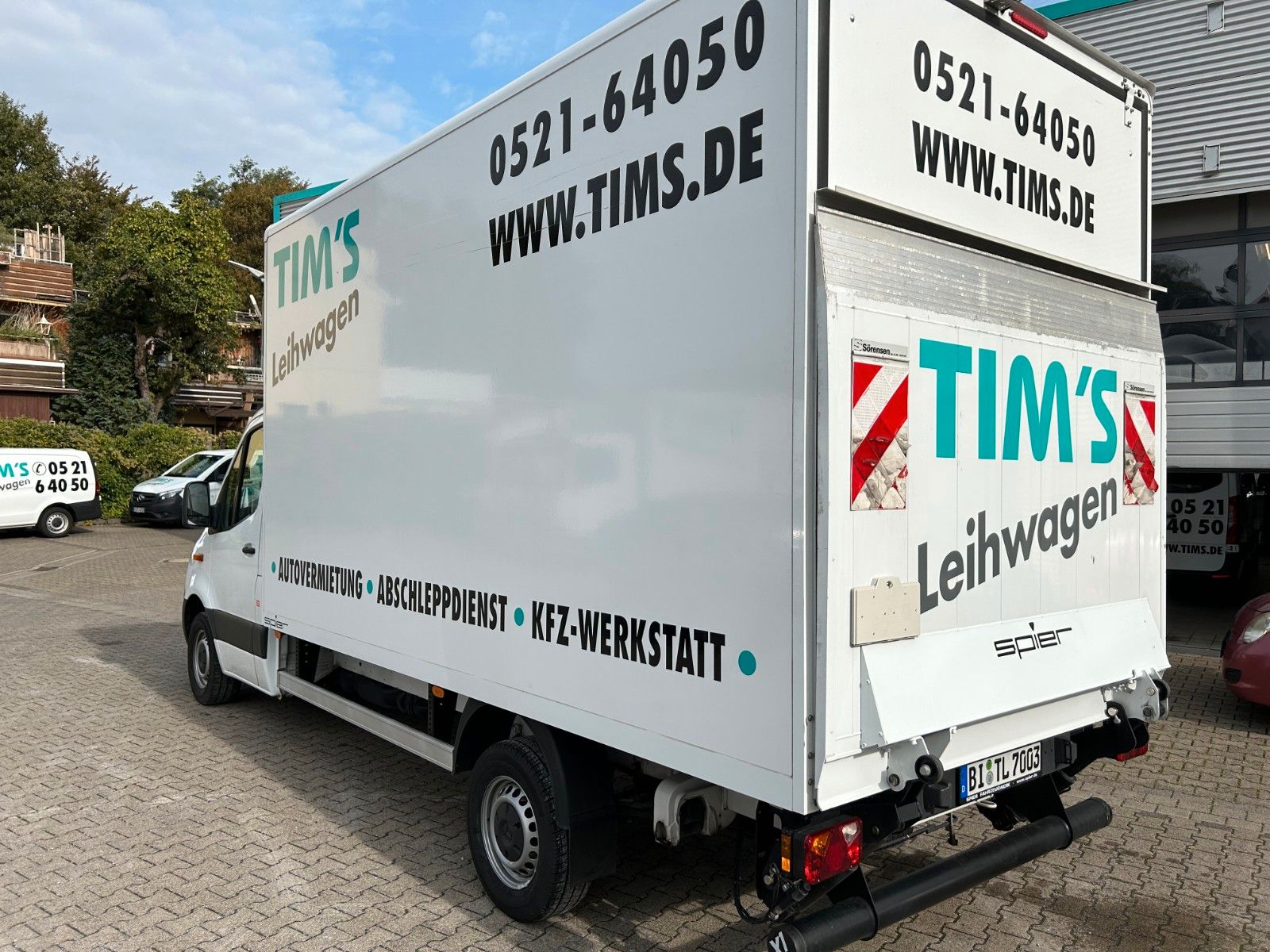 Fahrzeugabbildung Mercedes-Benz Sprinter III 317 Koffer LBW Navi