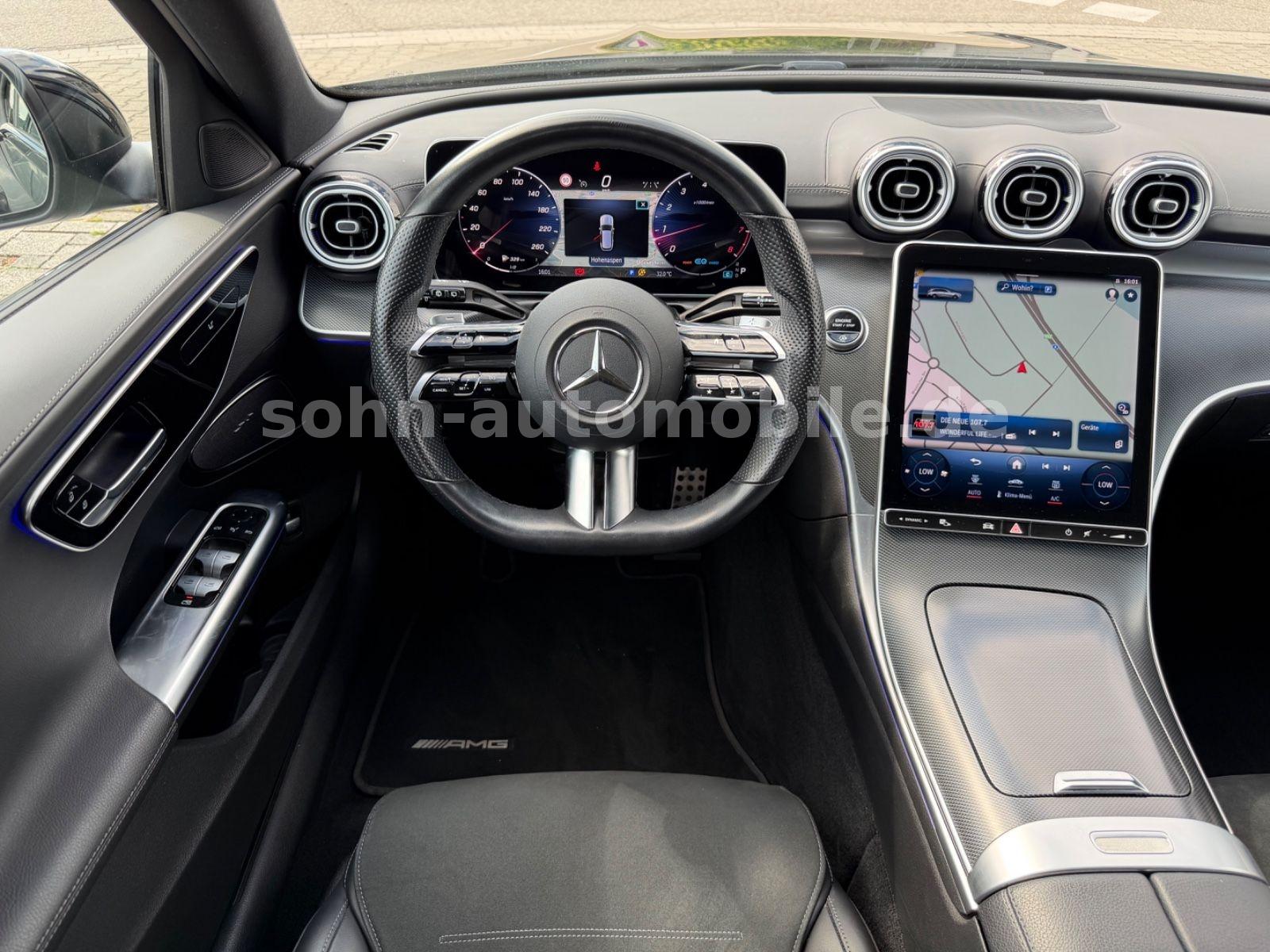 Mercedes-Benz C-Class T 9G AMG-Line Night/Wide/Ambient/Sound/RFK, миниатюра 28
