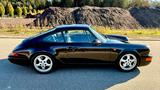 Porsche 964 C2, Schwarz / Schwarz, Schalter, Scheckheft - Porsche 964 von privat
