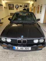 BMW 320i, E30, Cabrio, schwarzmetallic, Leder  - BMW 320 aus 1991