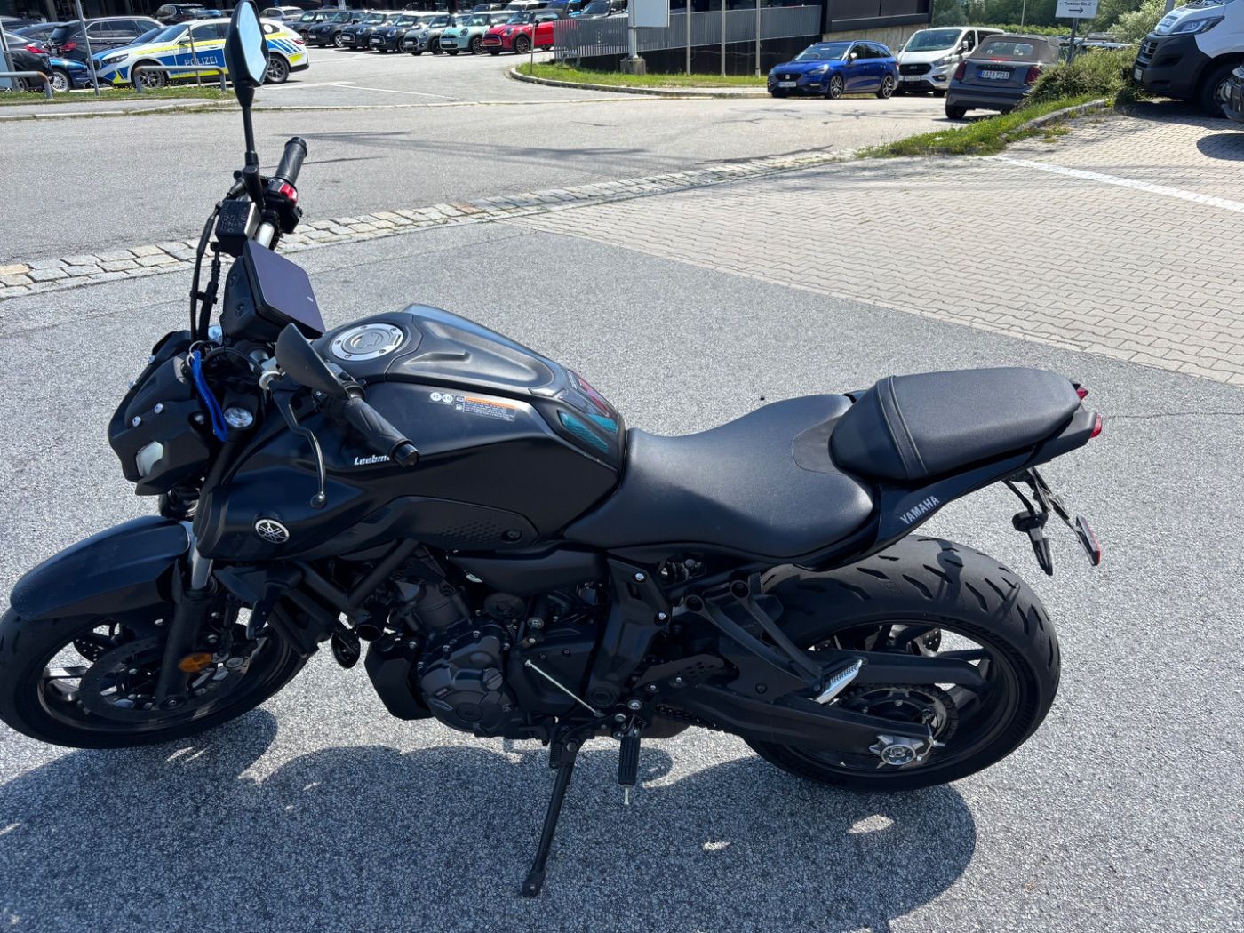 Fahrzeugabbildung Yamaha MT 07 Modell 2024 A2 aus erster Hand