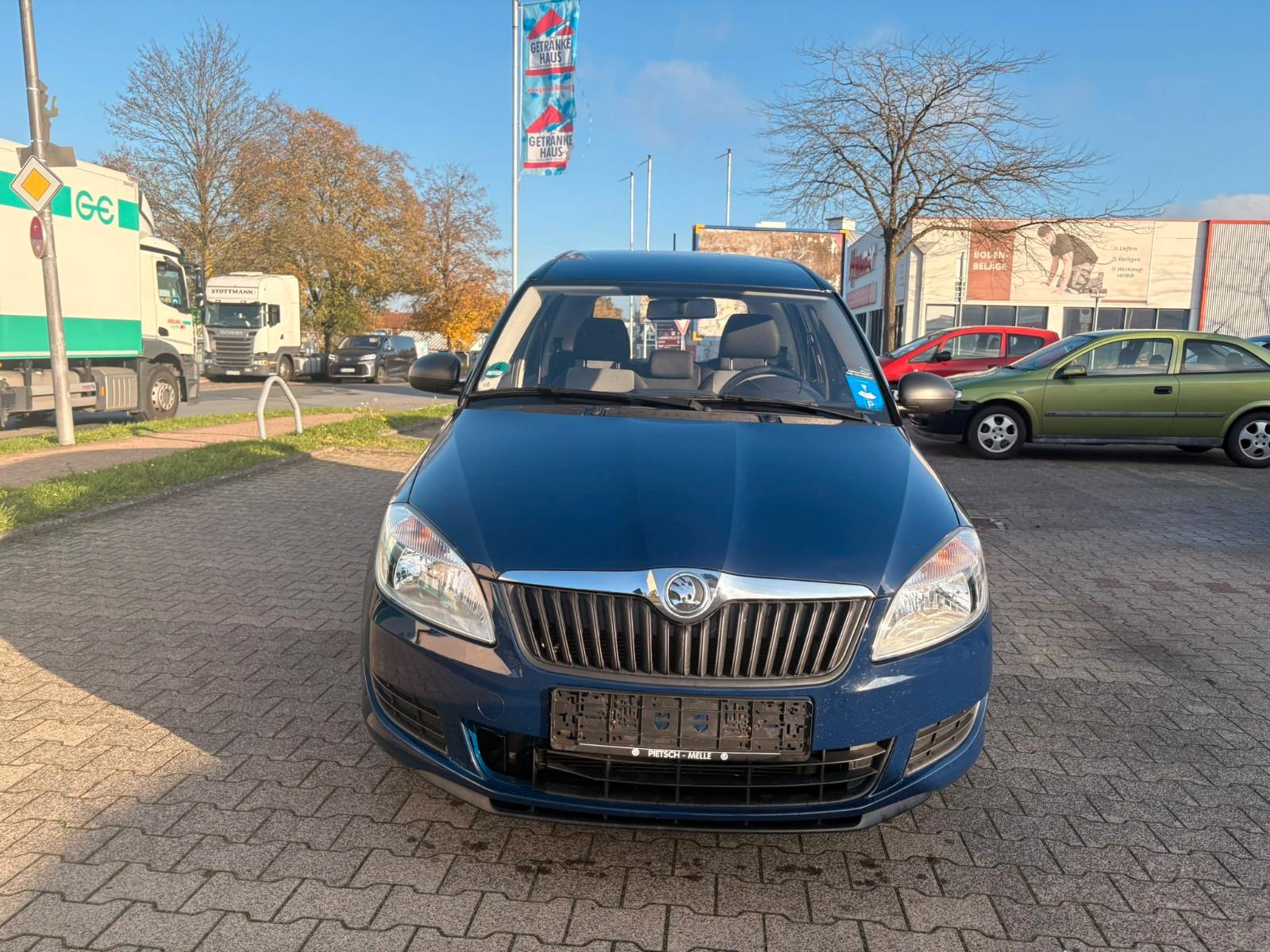 Skoda Roomster 2014 — вигляд ззаду