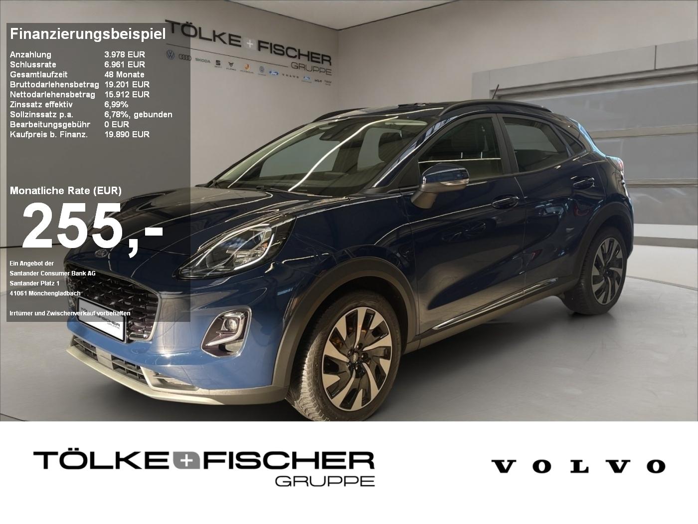 Ford Puma 1.0 EcoBoost Titanium ACC AHK Navi LED LM