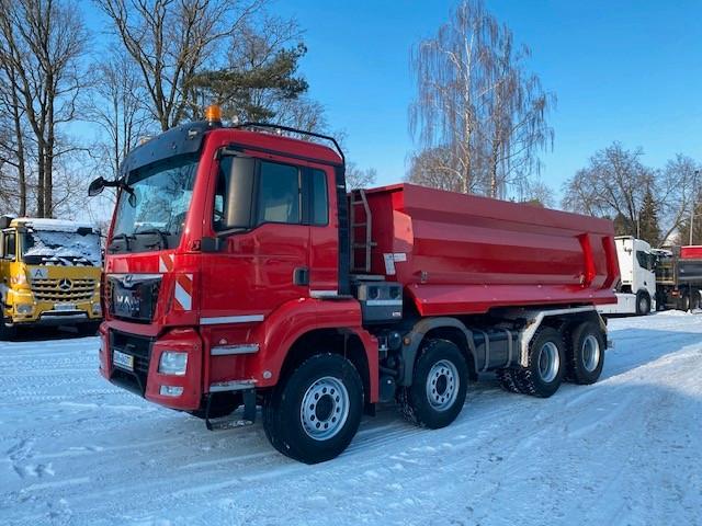 MAN TGS  35.460 8X4 EUR 6 Kipper MULDA Schwarzmuller