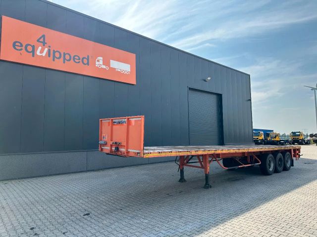 Stas HEAVY DUTY FLATBED, spring-suspension (9 LEAFS),