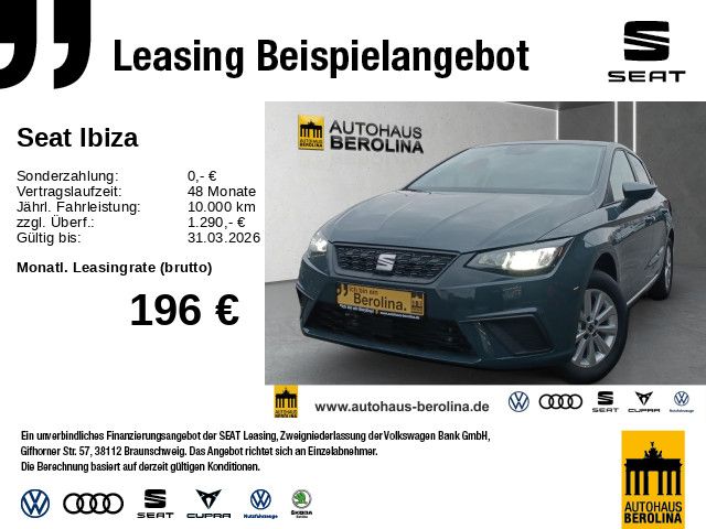 Seat Ibiza 1.0 TSI Road Edition DSG *GRA*NAV*PDC*SHZ*