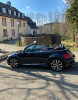 Volkswagen Beetle -Oetinger Cabriolet   - mit Benzin-Antrieb: Schwarz, Teilleder, Cabrio